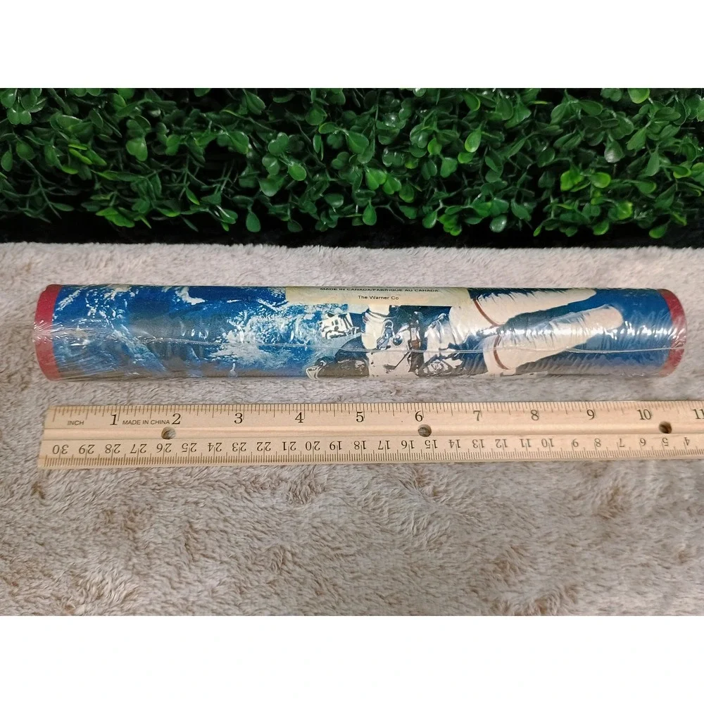 Warner Astronaut Space Wallpaper Border Blue WKA 1171 Lot 03 5 Yards New‎ Sealed